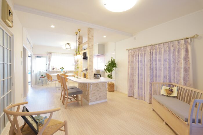 リフォーム施工事例：フルリフォーム　夢のフレンチStyle