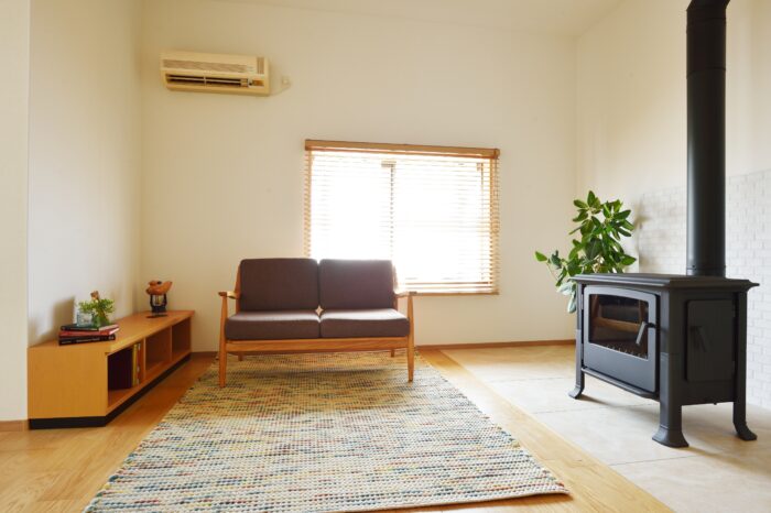 リフォーム施工事例：柴田郡村田町　冬を楽しむ　暖炉のある空間リフォーム