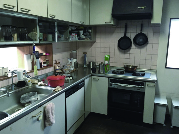 リフォーム施工事例：仙台市青葉区　キッチンリフォーム　まるでインテリアのようなキッチン Before