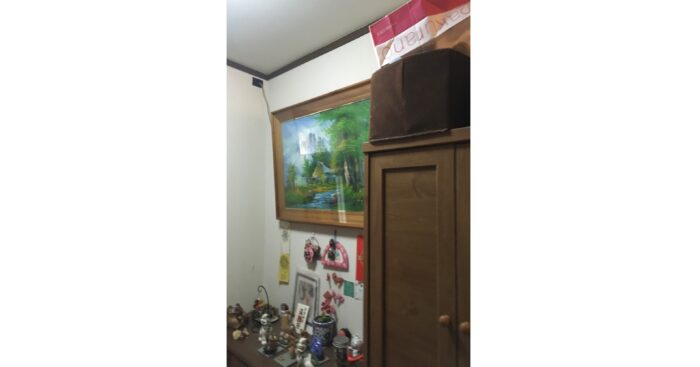 リフォーム施工事例：仙台市青葉区　内装リフォームで玄関先に小さなニッチを Before