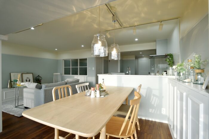 リフォーム施工事例：仙台市青葉区　上品なフレンチLDKリフォーム