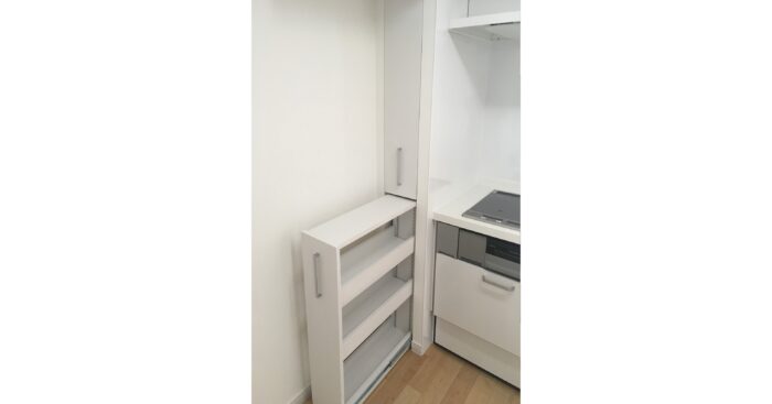 リフォーム施工事例:キッチンリフォーム 家事ラク♪キッチン可動収納