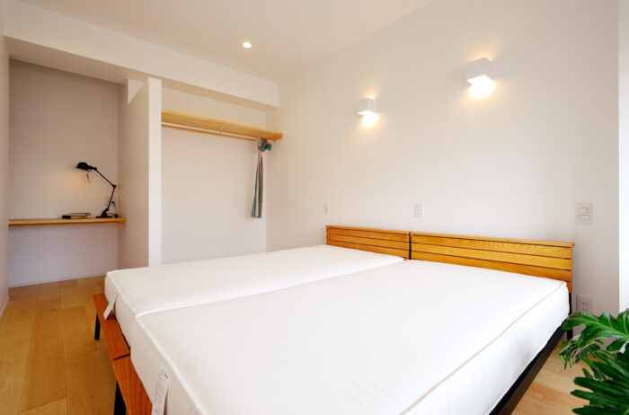 リフォーム施工事例：寝室兼書斎リフォーム