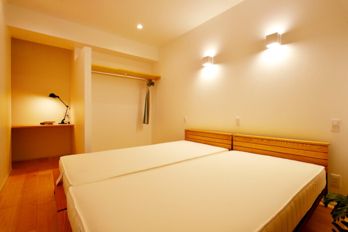 リフォーム施工事例：寝室兼書斎リフォーム