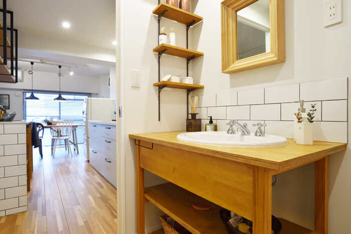 リフォーム施工事例:仙台市 夢の暮らしが詰まったスロウカフェテイストLDKリフォーム