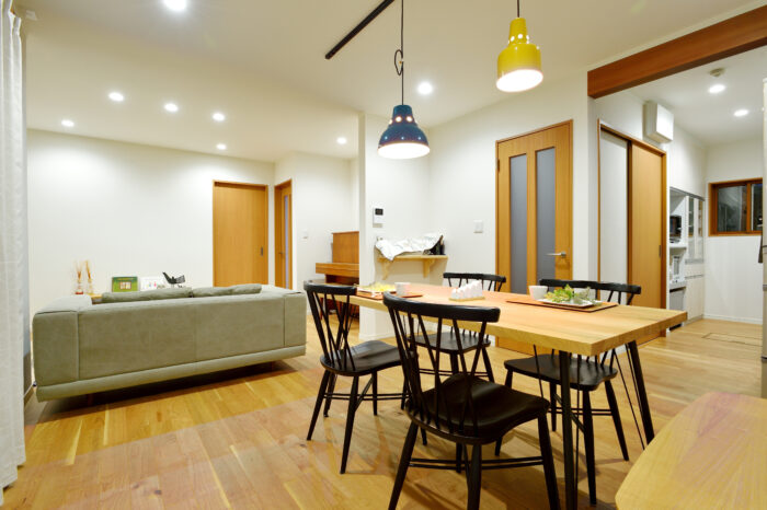 リフォーム施工事例：LDKリフォーム　家族が集うリビング・ダイニング