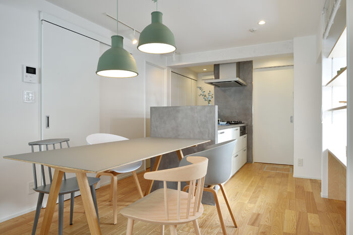 リフォーム施工事例：フルリフォーム　ポップで個性的なHAYの家