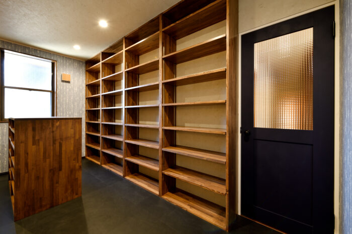 リフォーム施工事例：仙台市　リフォームでオリジナル図書室を