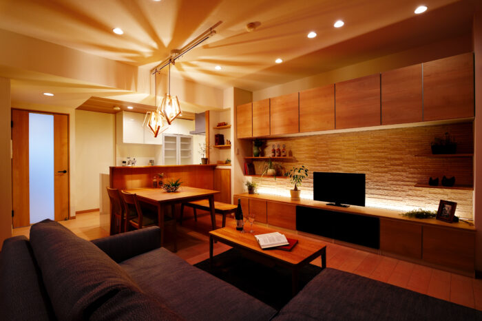 リフォーム施工事例：LDKリフォーム　やさしいLDK