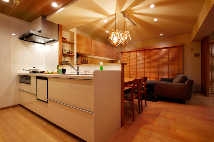 リフォーム施工事例：LDKリフォーム　やさしいLDK