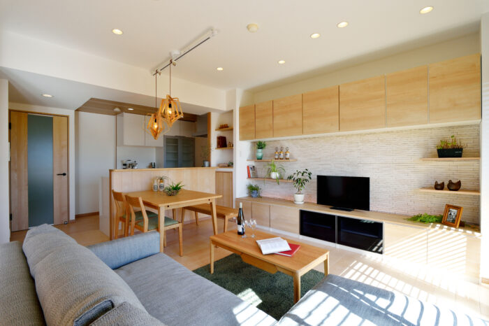 リフォーム施工事例：LDKリフォーム　やさしいLDK