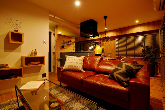 リフォーム施工事例:仙台市青葉区 大人の女性のためのリラクゼーション空間にリフォーム