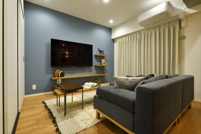 リフォーム施工事例：塩釜市　遊び心とラグジュアリーさを兼ね備えたLDKリフォーム