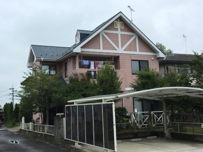 リフォーム施工事例：外壁屋根塗装リフォーム Before