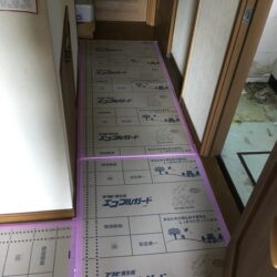 オノヤ 仙台南リフォームショールーム ブログ「床養生」