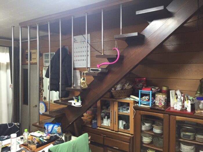 リフォーム施工事例：亘理郡　LDKリフォーム　ダイニングの一角 Before