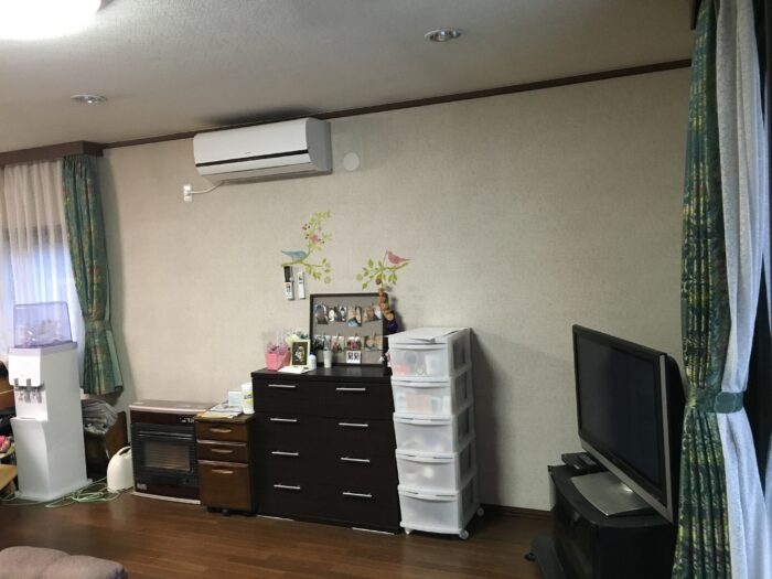 リフォーム施工事例：仙台市　壁紙一新！リフォーム Before