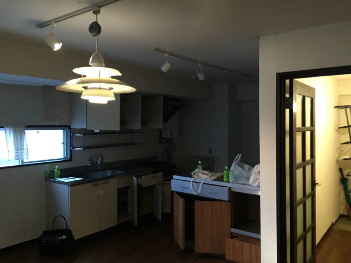 リフォーム施工事例：LDKリフォーム　どこか古めかしさを感じるリノベ Before