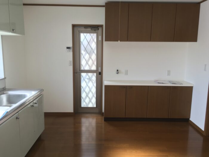 リフォーム施工事例：仙台市泉区　子どもにも優しいキッチン空間にリフォーム Before