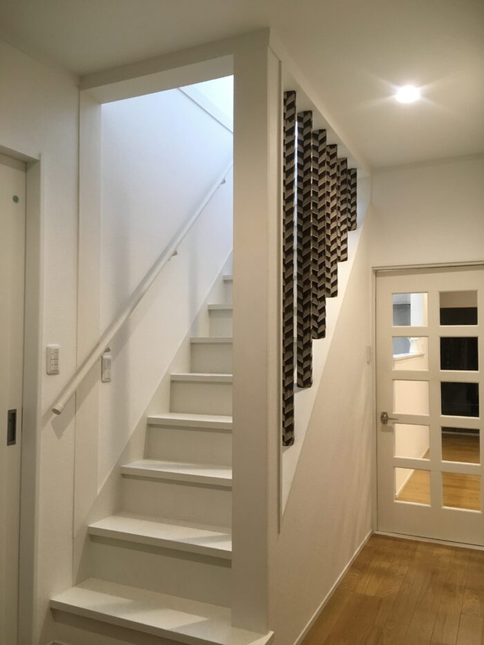 リフォーム施工事例：名取市　既存を活かした階段リフォーム