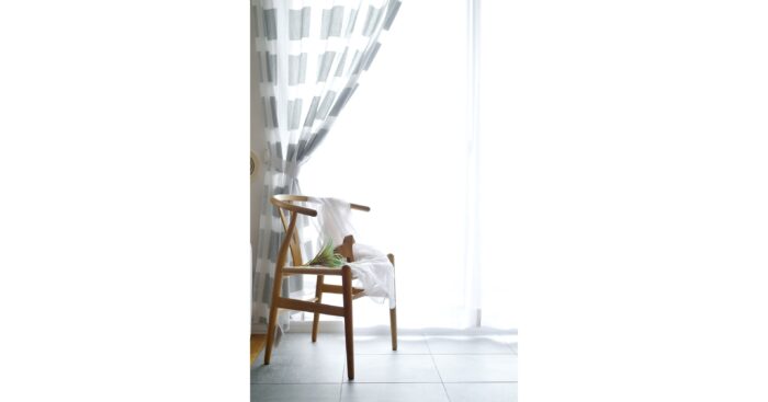 リフォーム施工事例:仙台市宮城野区 カーテンが映える北欧LDKリフォーム