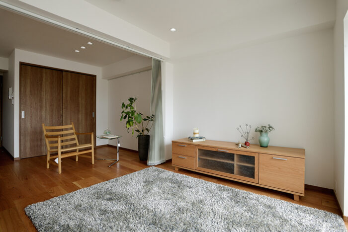 リフォーム施工事例：仙台市　暮らしに合わせて変化する空間