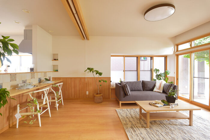 リフォーム施工事例:亘理郡 こだわりと優しさの家