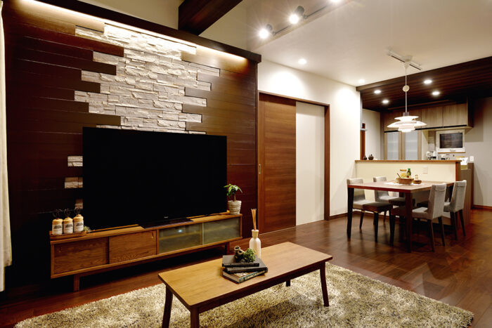 リフォーム施工事例：名取市　シンプルかつスタイリッシュな空間へリフォーム