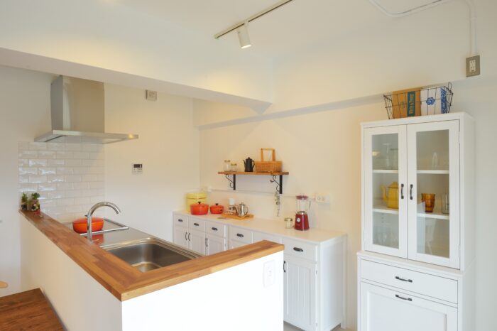 リフォーム施工事例：仙台市宮城野区　キッチンリフォーム　対面キッチンで家族と団らん