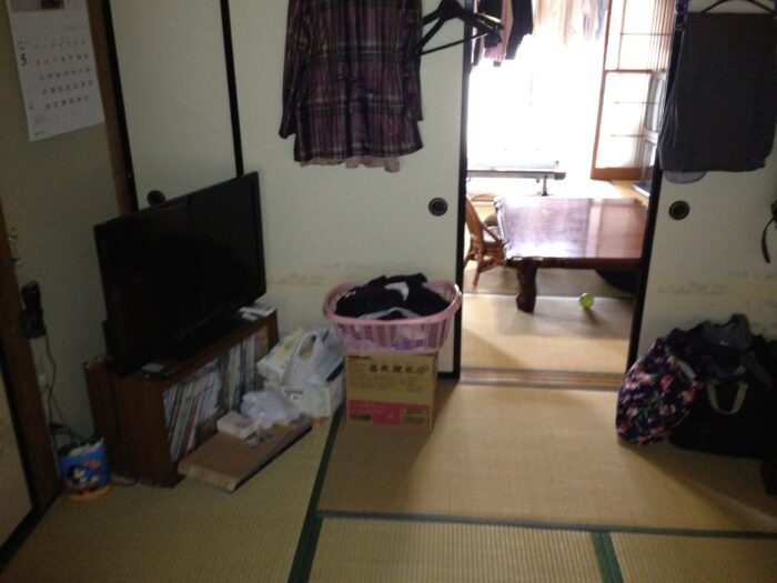 リフォーム施工事例：リフォームで憩いのLDK Before