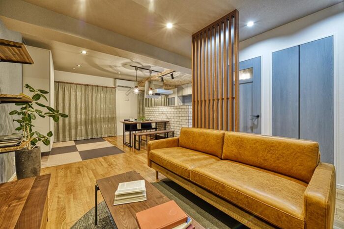 リフォーム施工事例：岩沼市　個性あふれるミックステイストLDKリフォーム