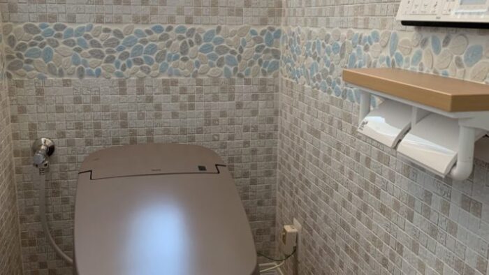 リフォーム施工事例:こだわりの爽やかトイレ空間リフォーム