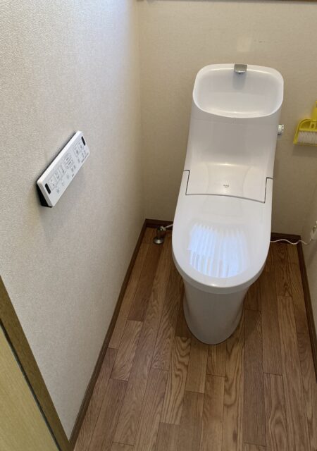 リフォーム施工事例：宮城県　シンプルトイレリフォーム