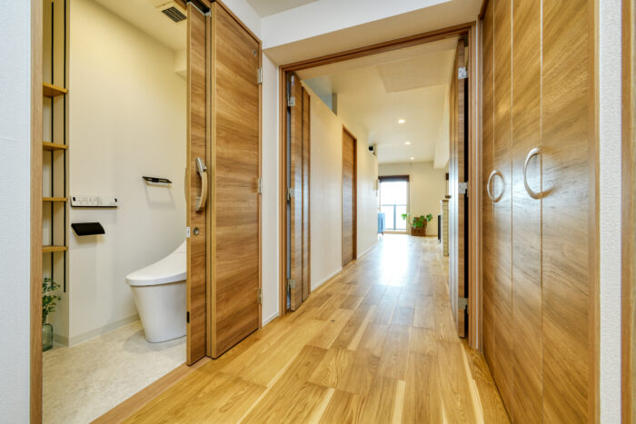 リフォーム施工事例：仙台市　将来のためにユニバーサルデザインへフルリフォーム