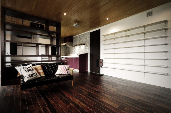 リフォーム施工事例:仙台市泉区 LDKリフォームで映画を楽しむ家に