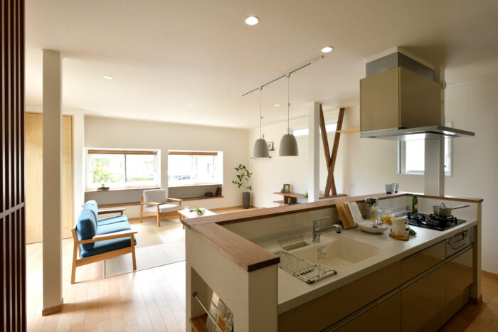 リフォーム施工事例：岩沼市　フルリフォーム　光と風の通る家