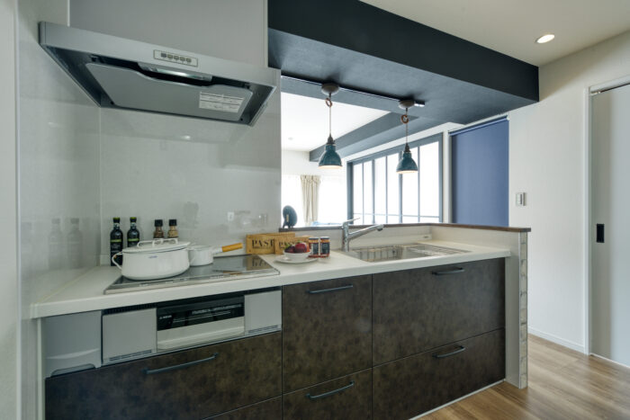 リフォーム施工事例：仙台市若林区　限りある空間も表情で遊ぶLDKリフォーム