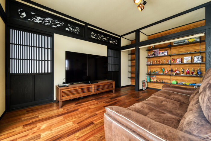 リフォーム施工事例:亘理郡亘理町  フルリフォームで「古い」を楽しむ家