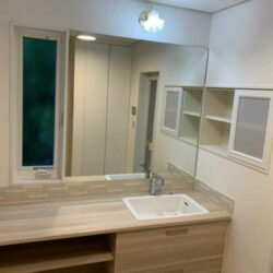 オノヤ 仙台南リフォームショールーム ブログ「名取市でリフォームにおススメ！洗面室に造作収納を作ります⑤」