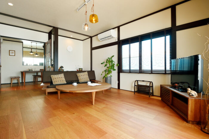 リフォーム施工事例:仙台市太白区 大正モダン風のLDK