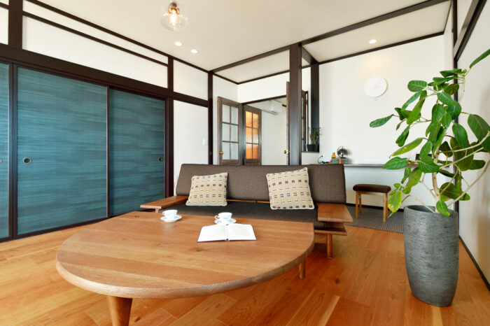 リフォーム施工事例:仙台市太白区 大正モダン風のLDK