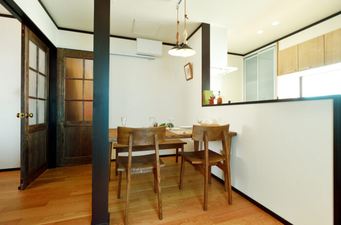 リフォーム施工事例:仙台市太白区 大正モダン風のLDK