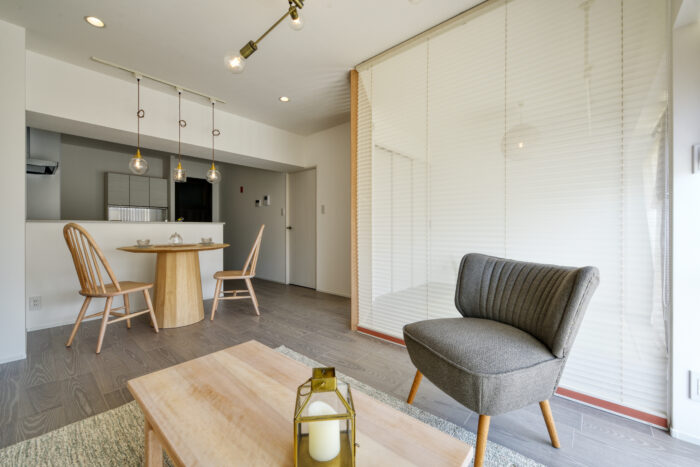 リフォーム施工事例:仙台市若林区 和とフレンチが調和した空間へフルリフォーム