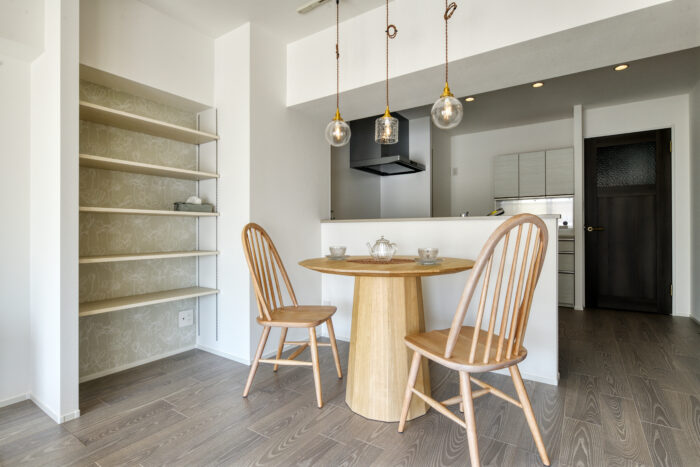 リフォーム施工事例:仙台市若林区 和とフレンチが調和した空間へフルリフォーム