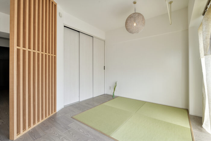 リフォーム施工事例:仙台市若林区 和とフレンチが調和した空間へフルリフォーム