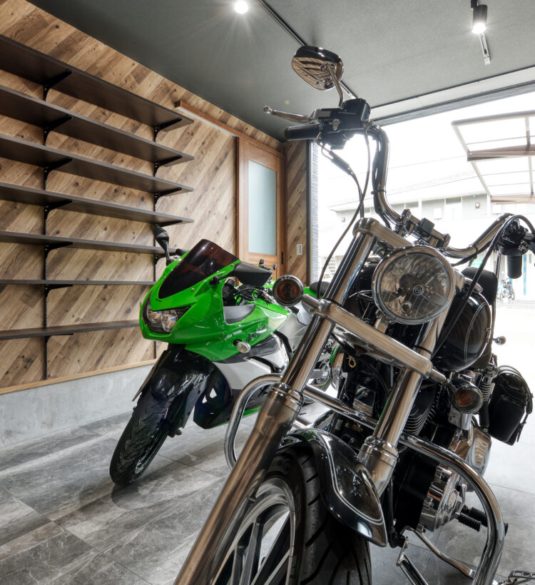 仙台市青葉区 趣味を満喫するインナーガレージリフォーム | 内装