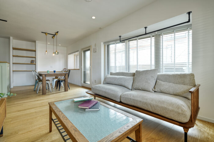 リフォーム施工事例：仙台市若林区　格好よさと温もりが共存する住まいへフルリノベーション