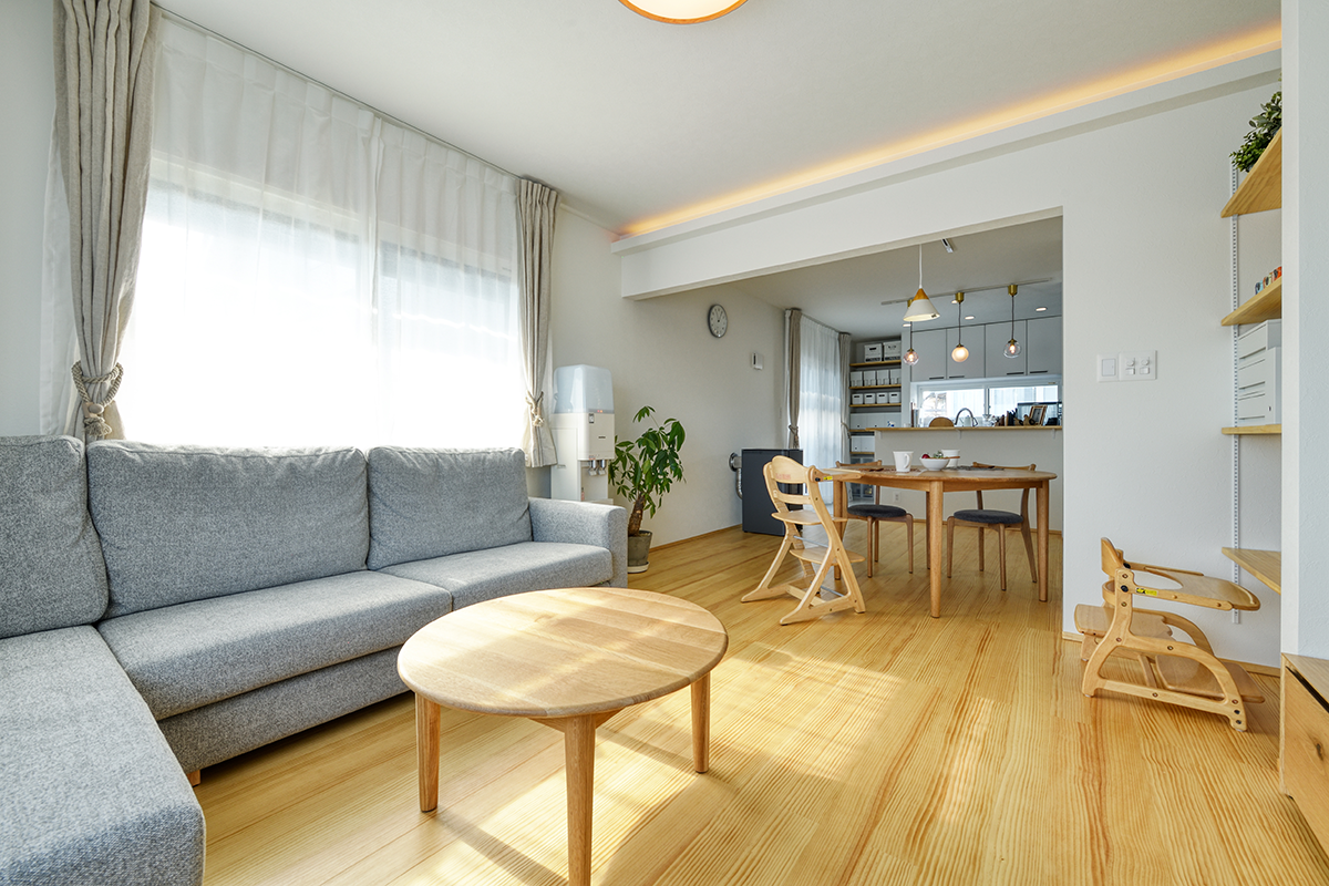 リフォーム施工事例：仙台市若林区　家族の物語を育む住まい