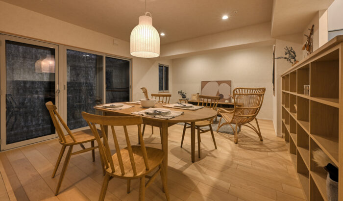 リフォーム施工事例：仙台市宮城野区　明るく心地よい、現代の和の暮らし