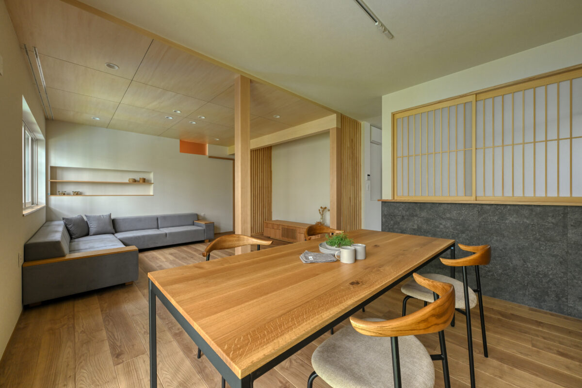 リフォーム施工事例:仙台市泉区 和の趣を纏う、光の空間